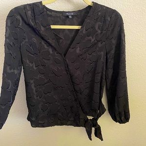 Madewell floral detail blouse